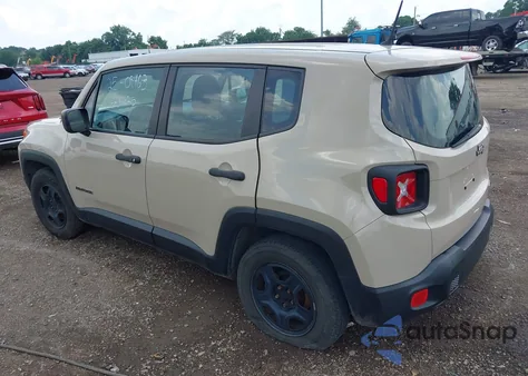2015 Jeep Renegade Sport from USA, damaged, VIN ZACCJAAT5FPC15062